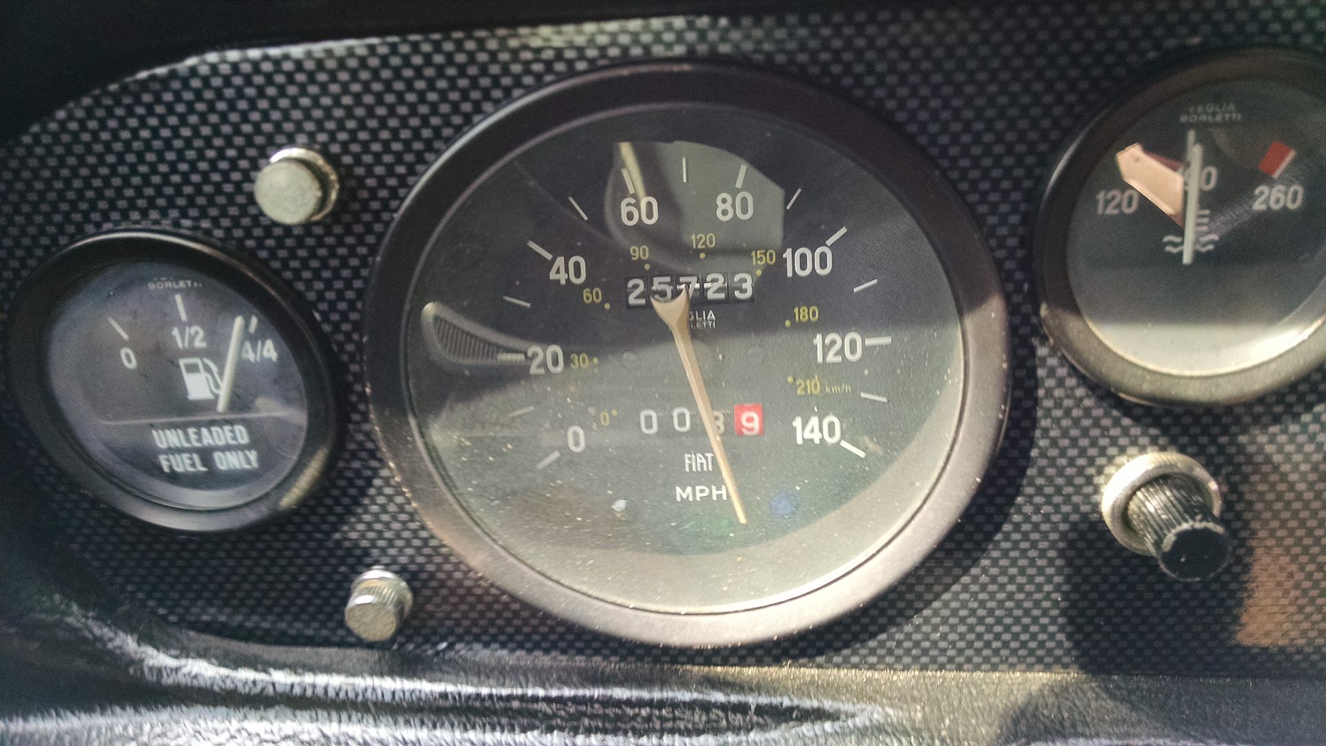 Speedometer recalibration fix